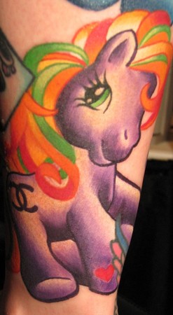 Looking for unique  Tattoos? Hell City My Little Pony #2